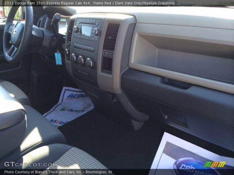 Flame Red / Dark Slate Gray/Medium Graystone 2012 Dodge Ram 1500 Express Regular Cab 4x4