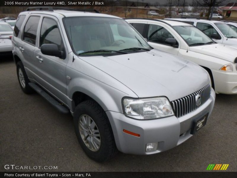 Silver Metallic / Black 2006 Mercury Mariner Luxury 4WD