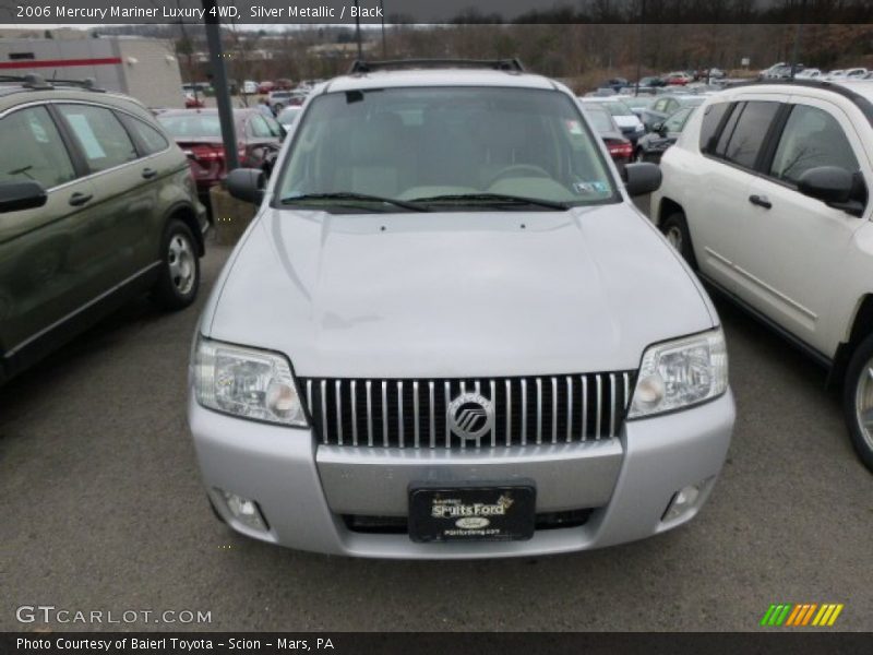 Silver Metallic / Black 2006 Mercury Mariner Luxury 4WD