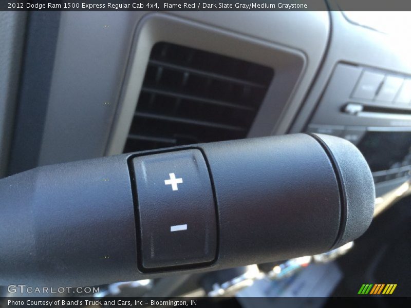 Flame Red / Dark Slate Gray/Medium Graystone 2012 Dodge Ram 1500 Express Regular Cab 4x4
