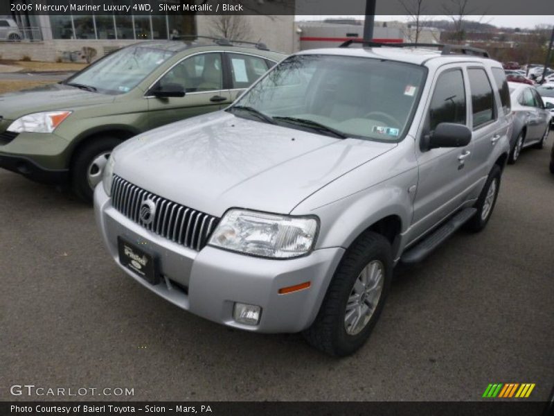 Silver Metallic / Black 2006 Mercury Mariner Luxury 4WD
