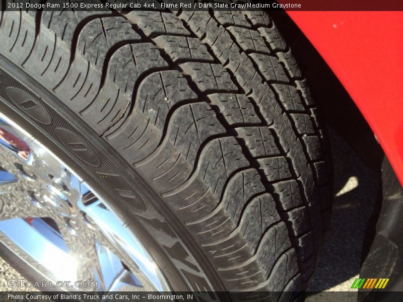 Flame Red / Dark Slate Gray/Medium Graystone 2012 Dodge Ram 1500 Express Regular Cab 4x4
