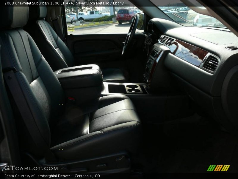 Silver Birch Metallic / Ebony 2008 Chevrolet Suburban 1500 LT 4x4