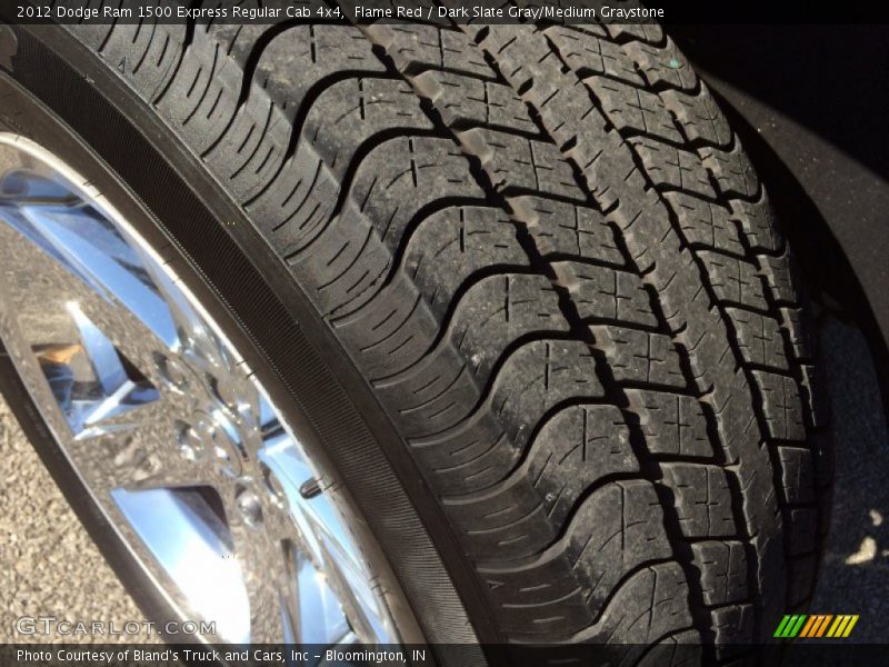 Flame Red / Dark Slate Gray/Medium Graystone 2012 Dodge Ram 1500 Express Regular Cab 4x4