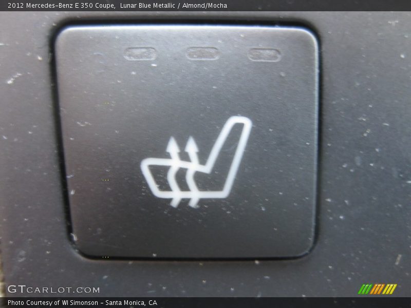 Lunar Blue Metallic / Almond/Mocha 2012 Mercedes-Benz E 350 Coupe