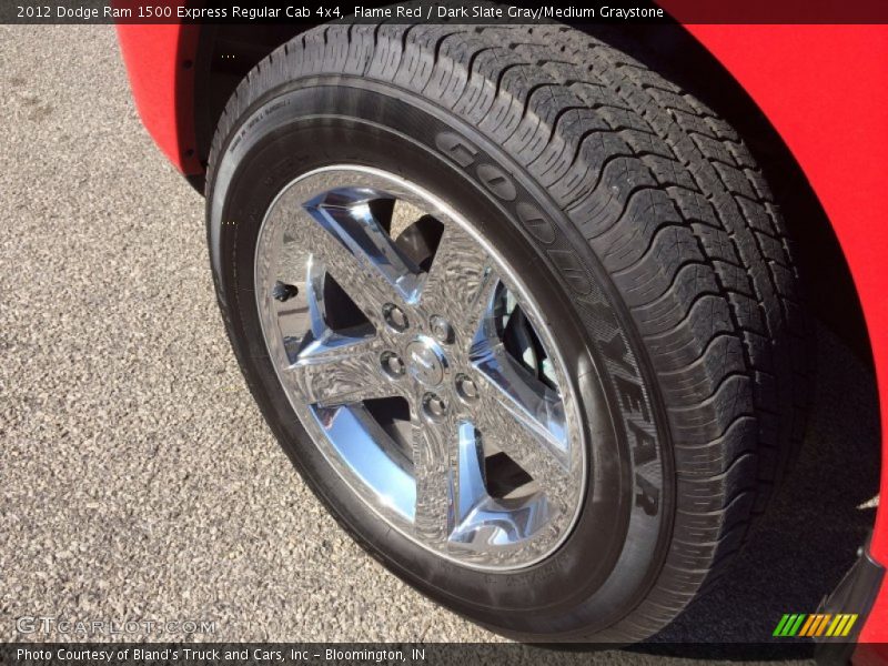 Flame Red / Dark Slate Gray/Medium Graystone 2012 Dodge Ram 1500 Express Regular Cab 4x4