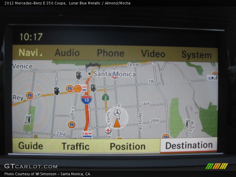 Lunar Blue Metallic / Almond/Mocha 2012 Mercedes-Benz E 350 Coupe