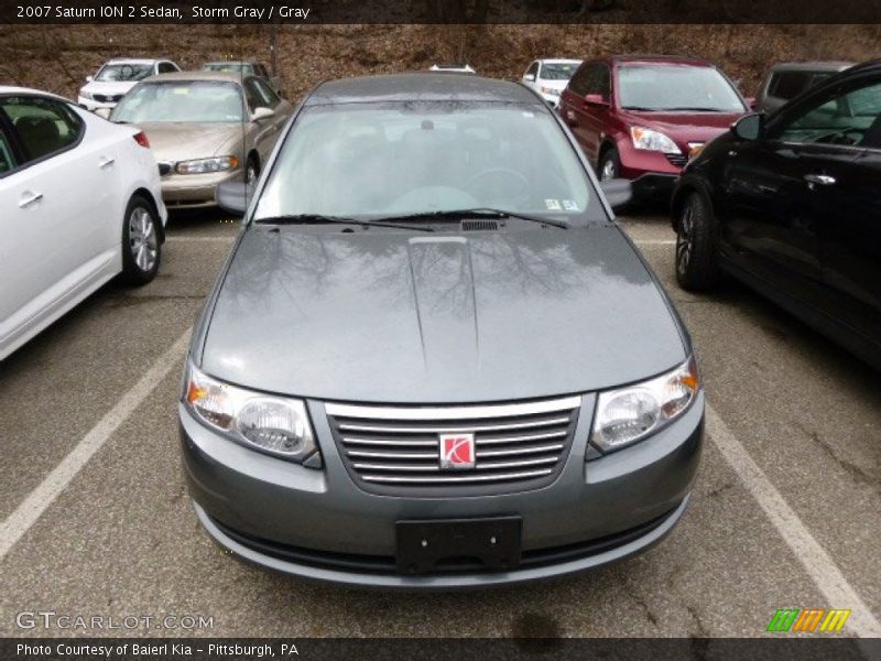 Storm Gray / Gray 2007 Saturn ION 2 Sedan