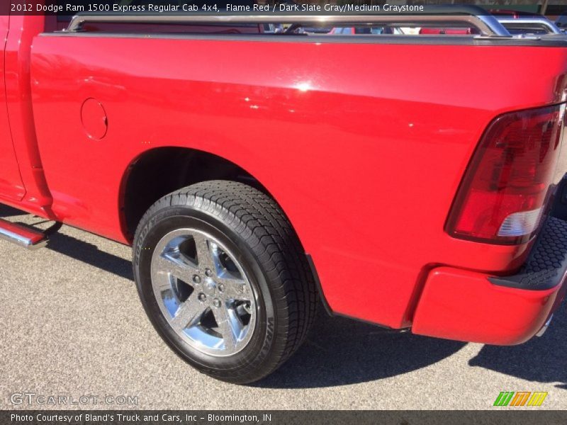 Flame Red / Dark Slate Gray/Medium Graystone 2012 Dodge Ram 1500 Express Regular Cab 4x4