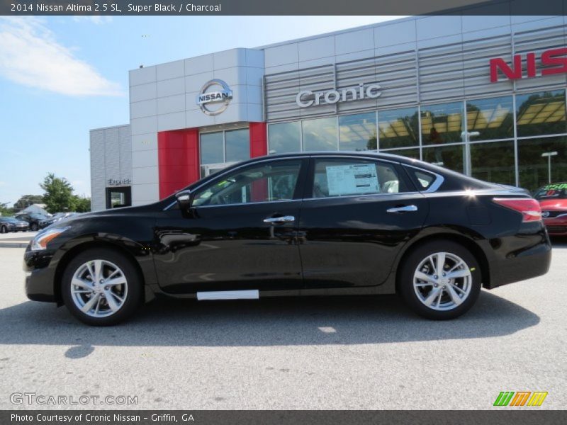 Super Black / Charcoal 2014 Nissan Altima 2.5 SL
