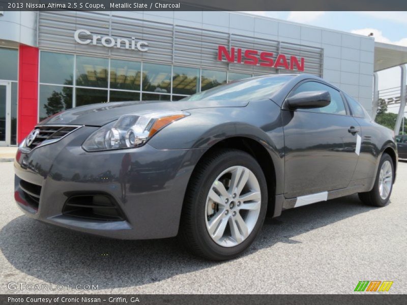 Metallic Slate / Charcoal 2013 Nissan Altima 2.5 S Coupe