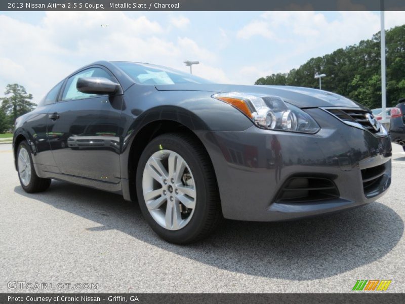 Metallic Slate / Charcoal 2013 Nissan Altima 2.5 S Coupe
