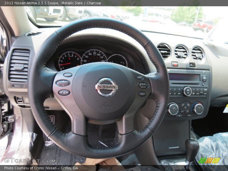 Metallic Slate / Charcoal 2013 Nissan Altima 2.5 S Coupe