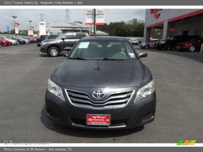 Magnetic Gray Metallic / Ash 2011 Toyota Camry LE