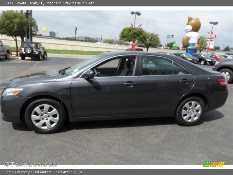 Magnetic Gray Metallic / Ash 2011 Toyota Camry LE