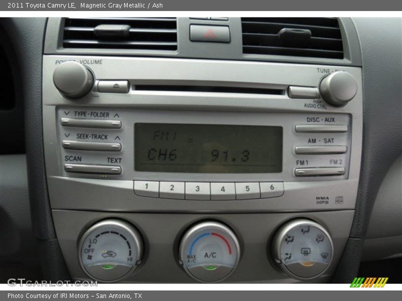 Magnetic Gray Metallic / Ash 2011 Toyota Camry LE