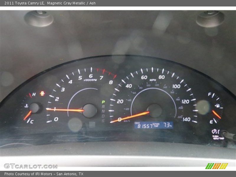 Magnetic Gray Metallic / Ash 2011 Toyota Camry LE