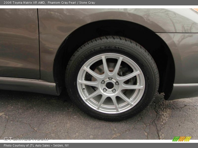 Phantom Gray Pearl / Stone Gray 2006 Toyota Matrix XR AWD