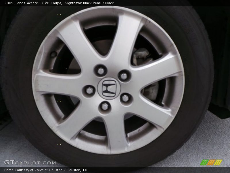 Nighthawk Black Pearl / Black 2005 Honda Accord EX V6 Coupe