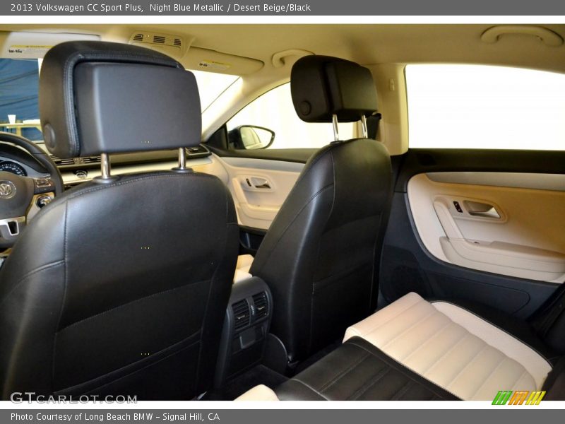 Night Blue Metallic / Desert Beige/Black 2013 Volkswagen CC Sport Plus