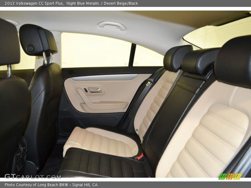 Night Blue Metallic / Desert Beige/Black 2013 Volkswagen CC Sport Plus