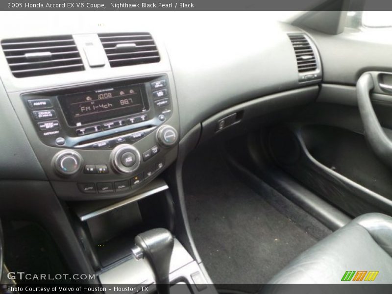 Nighthawk Black Pearl / Black 2005 Honda Accord EX V6 Coupe