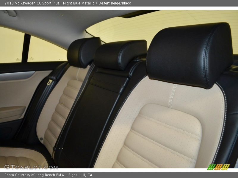 Night Blue Metallic / Desert Beige/Black 2013 Volkswagen CC Sport Plus