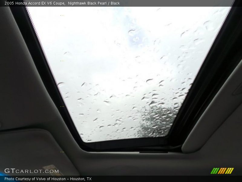 Nighthawk Black Pearl / Black 2005 Honda Accord EX V6 Coupe