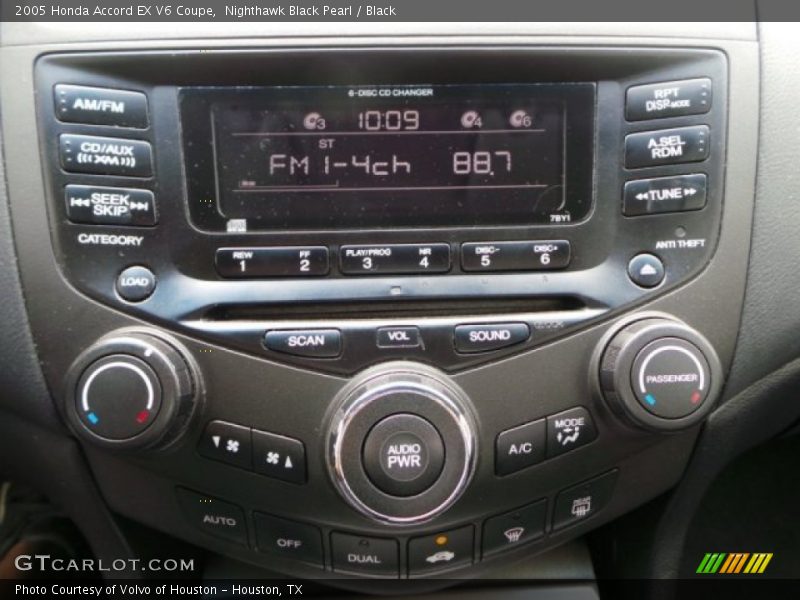 Nighthawk Black Pearl / Black 2005 Honda Accord EX V6 Coupe