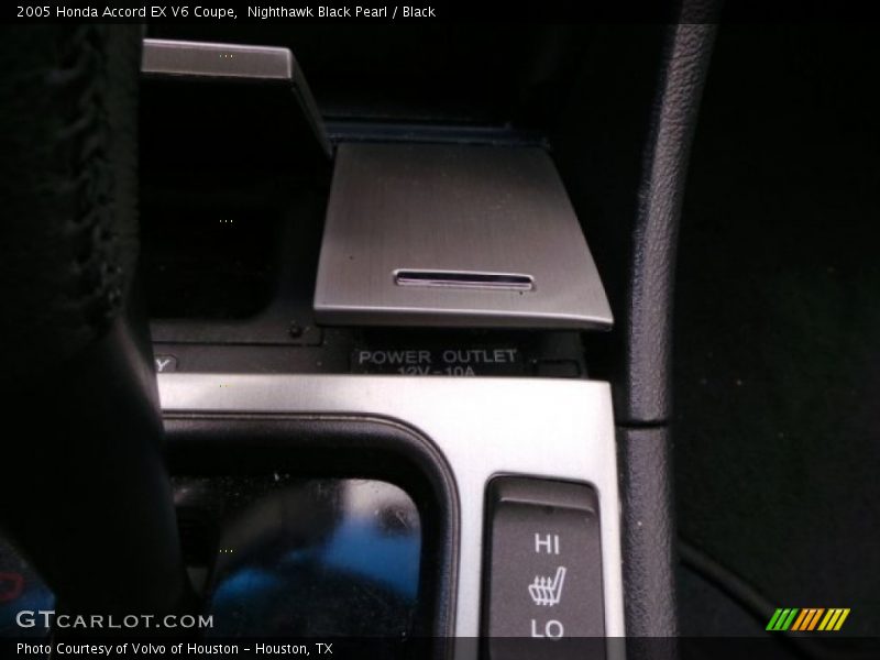 Nighthawk Black Pearl / Black 2005 Honda Accord EX V6 Coupe