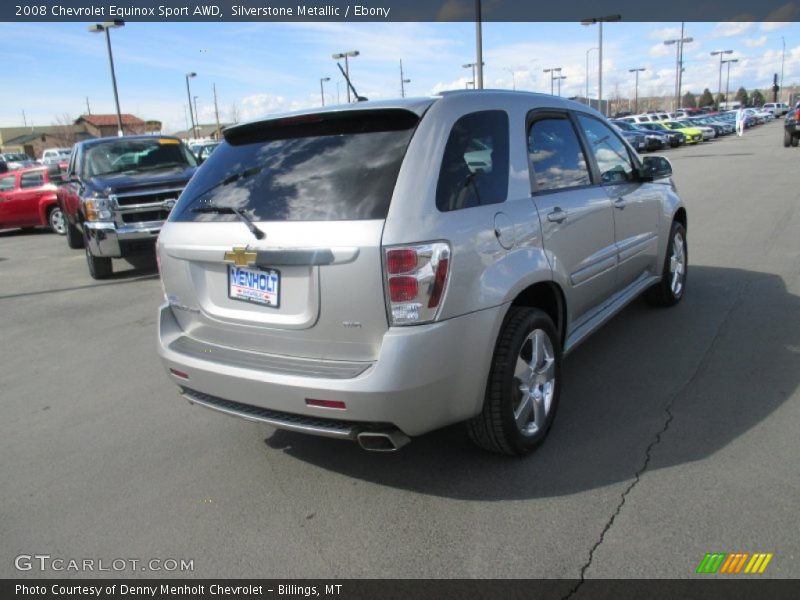 Silverstone Metallic / Ebony 2008 Chevrolet Equinox Sport AWD