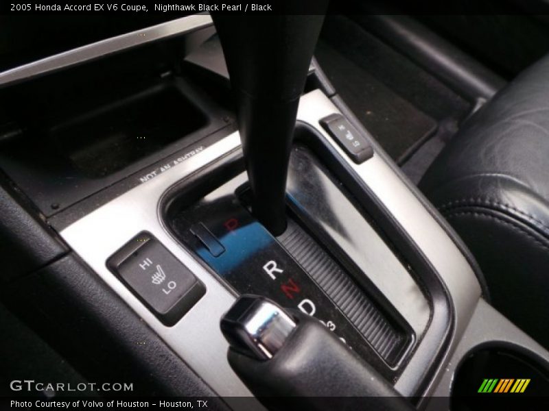 Nighthawk Black Pearl / Black 2005 Honda Accord EX V6 Coupe