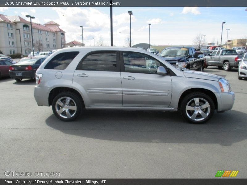Silverstone Metallic / Ebony 2008 Chevrolet Equinox Sport AWD