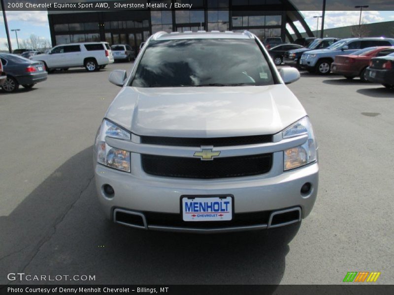 Silverstone Metallic / Ebony 2008 Chevrolet Equinox Sport AWD