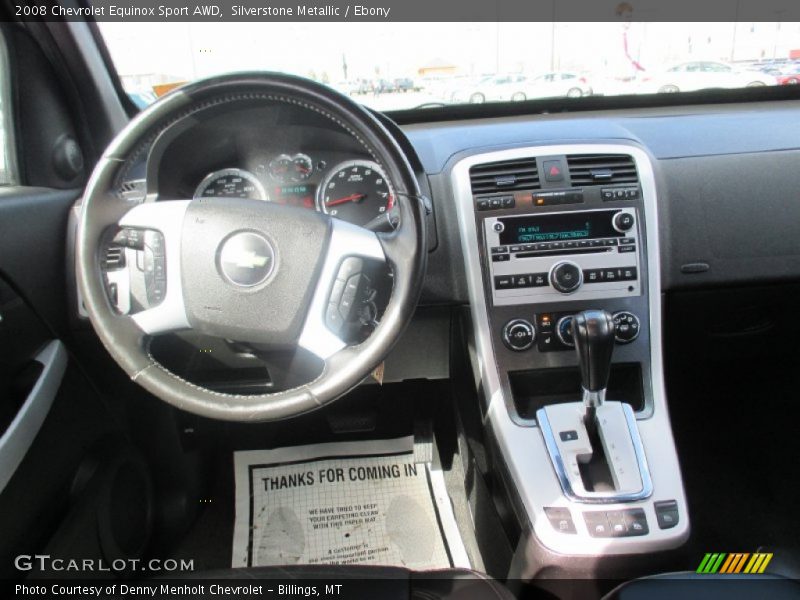 Silverstone Metallic / Ebony 2008 Chevrolet Equinox Sport AWD