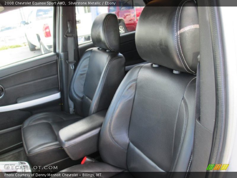 Silverstone Metallic / Ebony 2008 Chevrolet Equinox Sport AWD