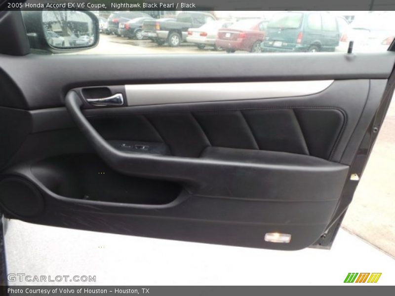 Nighthawk Black Pearl / Black 2005 Honda Accord EX V6 Coupe