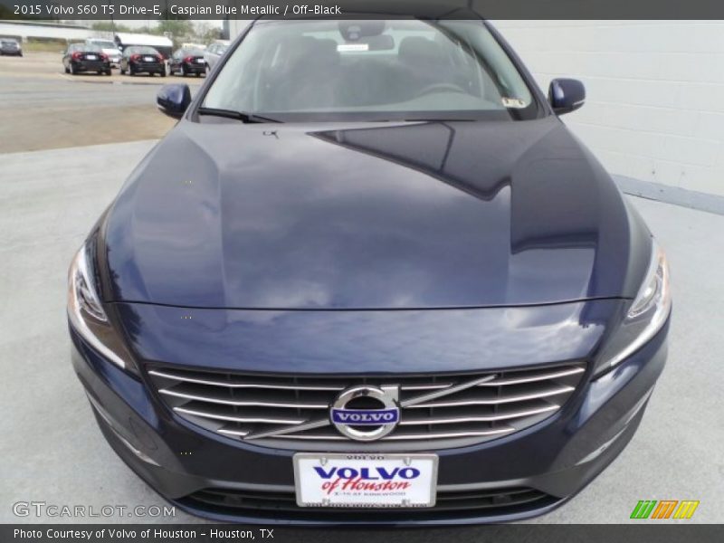Caspian Blue Metallic / Off-Black 2015 Volvo S60 T5 Drive-E