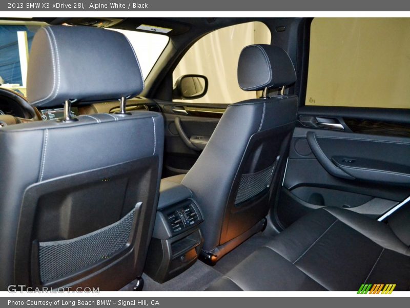 Alpine White / Black 2013 BMW X3 xDrive 28i