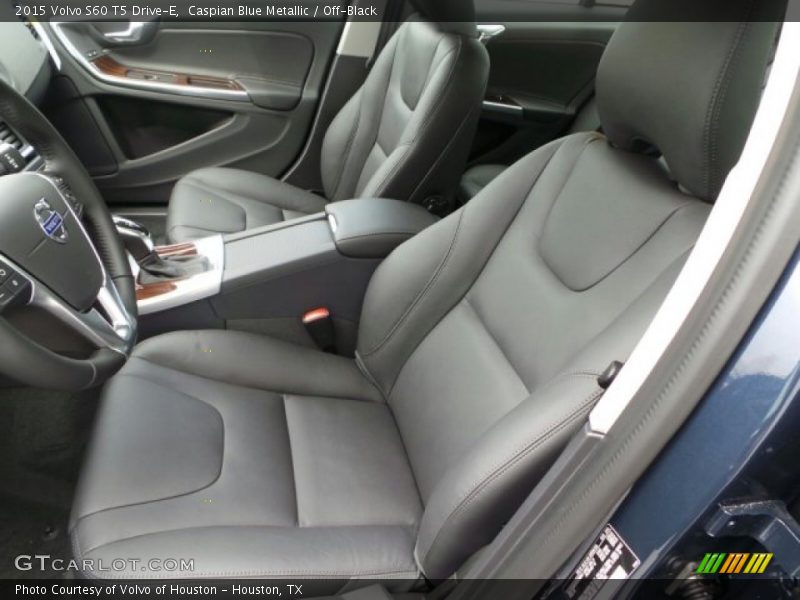 Front Seat of 2015 S60 T5 Drive-E