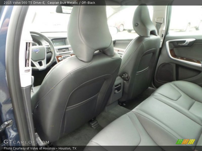 Rear Seat of 2015 S60 T5 Drive-E