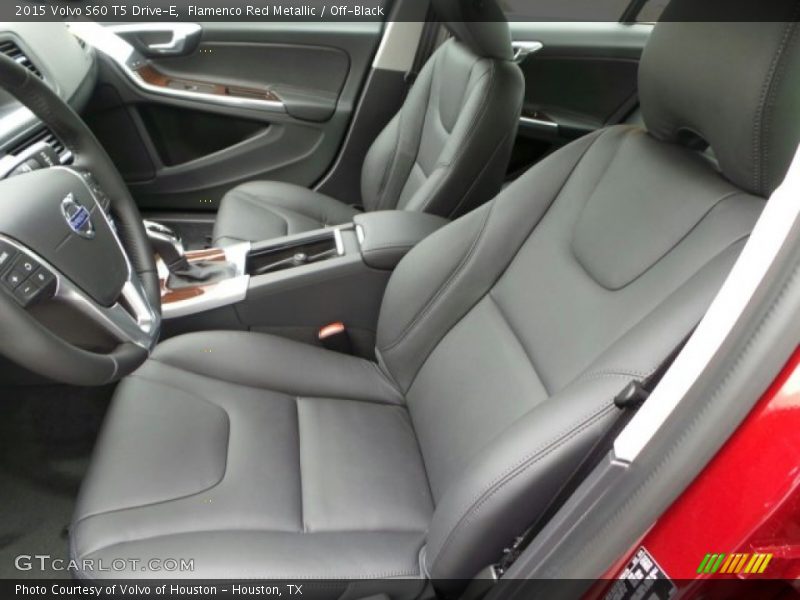 Front Seat of 2015 S60 T5 Drive-E