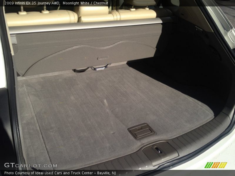 Moonlight White / Chestnut 2009 Infiniti EX 35 Journey AWD