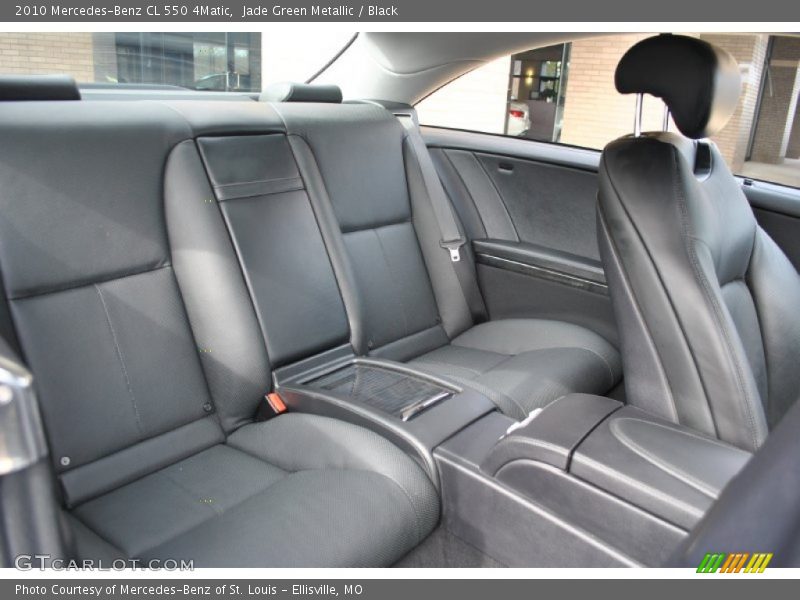Rear Seat of 2010 CL 550 4Matic