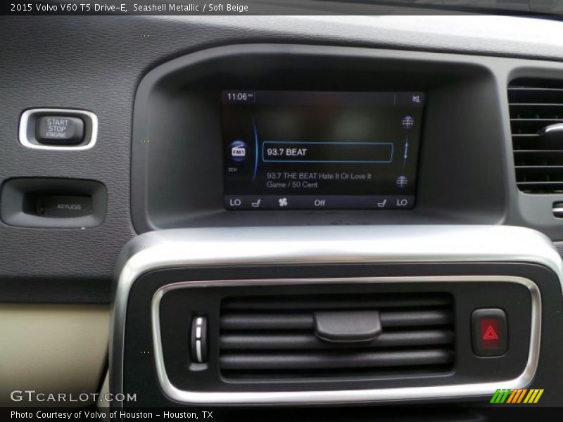 Seashell Metallic / Soft Beige 2015 Volvo V60 T5 Drive-E