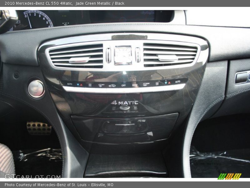 Jade Green Metallic / Black 2010 Mercedes-Benz CL 550 4Matic
