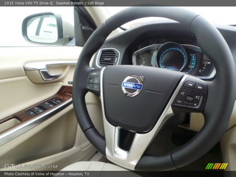 Seashell Metallic / Soft Beige 2015 Volvo V60 T5 Drive-E