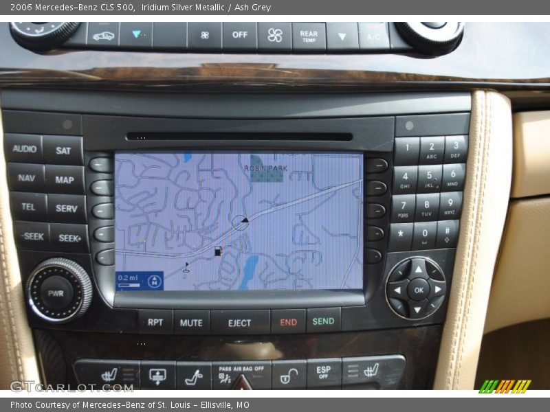 Iridium Silver Metallic / Ash Grey 2006 Mercedes-Benz CLS 500