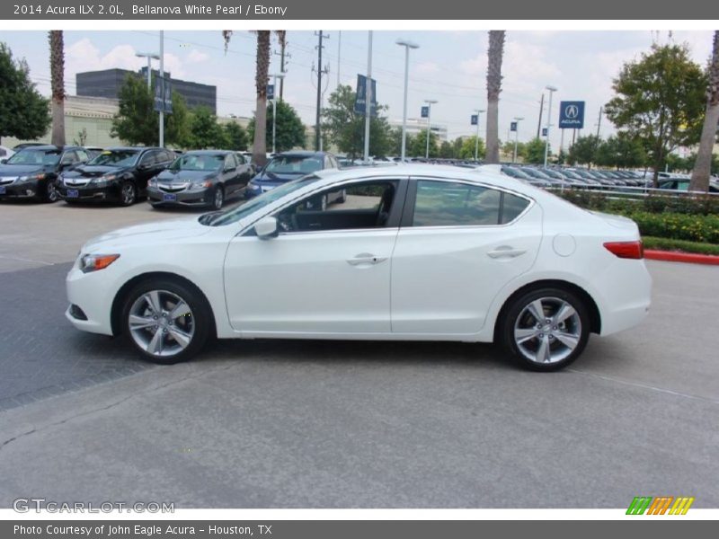 Bellanova White Pearl / Ebony 2014 Acura ILX 2.0L