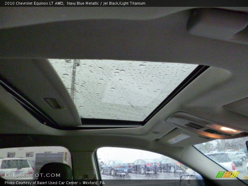Navy Blue Metallic / Jet Black/Light Titanium 2010 Chevrolet Equinox LT AWD